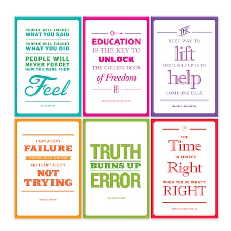 Scholastic Inspirational African American Quotes Bulletin Board 9781338108620